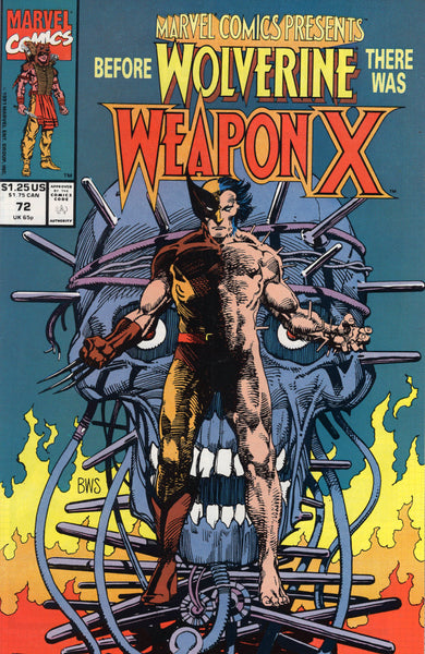 Marvel Comics Presents #72 Barry Smith Weapon X First Chapter FVF