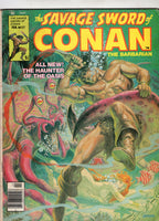 Savage Sword Of Conan #37 The Haunter Of The Oasis! Bronze Age Sword And Sorcery VG