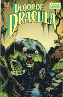 Blood Of Dracula #8 Apple Comics HTF Indy Horror Early Kieth and Hughes Art! FN