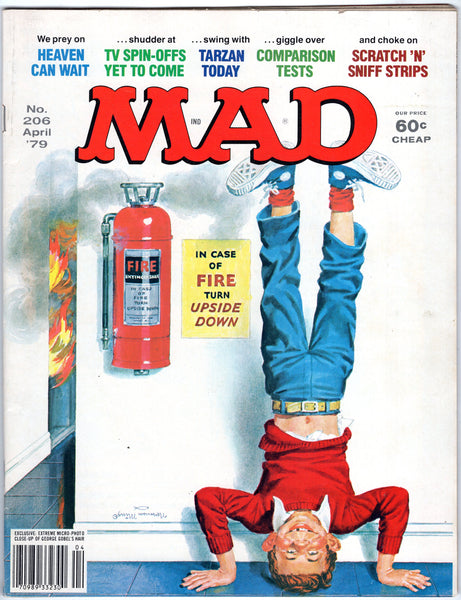 Mad Magazine #206 April 1979 VG