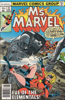 Ms. Marvel #11 Eve Of The Elementals! Bronze Age Classic FN