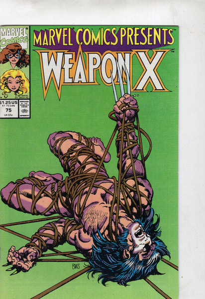 Marvel Comics Presents #75 Barry Smith Weapon X VF