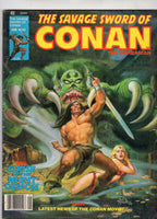 Savage Sword Of Conan #48 Curse Of The Night Demon! VG