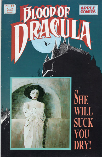 Blood Of Dracula #13 HTF Indy Horror FVF