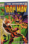 Iron Man #11 Unmasked By The Mandarin! Silver Age FVF