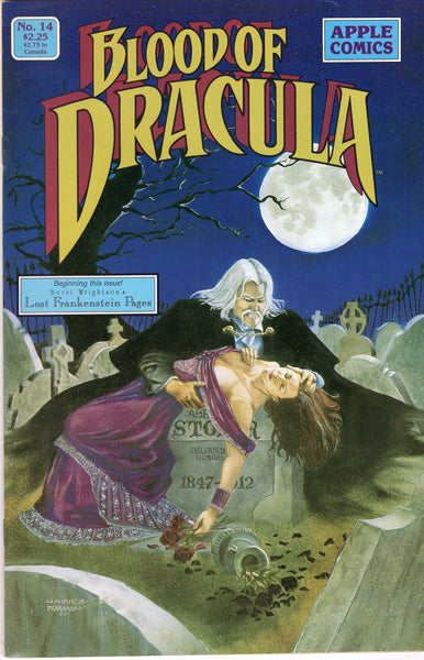 Blood Of Dracula #14 HTF Indy Horror Plus Berni Wrightson Backup FVF