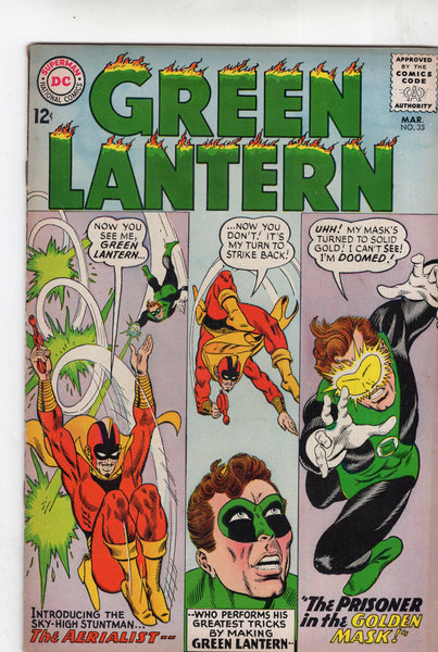 Green Lantern #35 Gardner Fox & Gil Kane Silver Age Classic FN