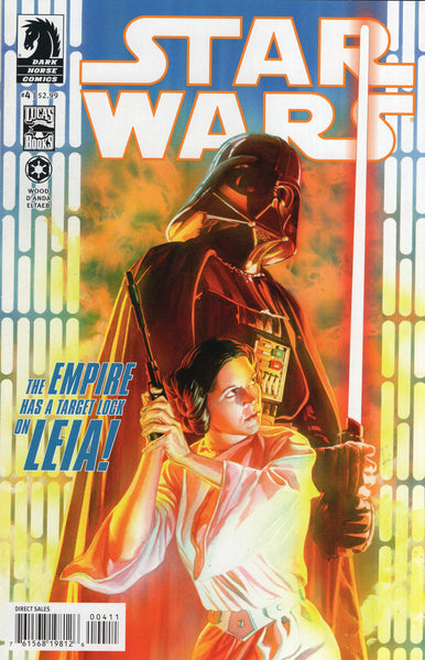 Star Wars #4 "The Empire Has A Target Lock On Leia!" Dark Horse VFNM