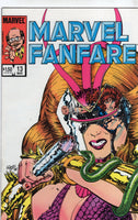 Marvel Fanfare #13 Art Adams Perez Black Widow! Web Of Intrigue VF