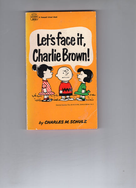 Let's Face it, Charlie Brown Fawcett Crest Paperback VGFN