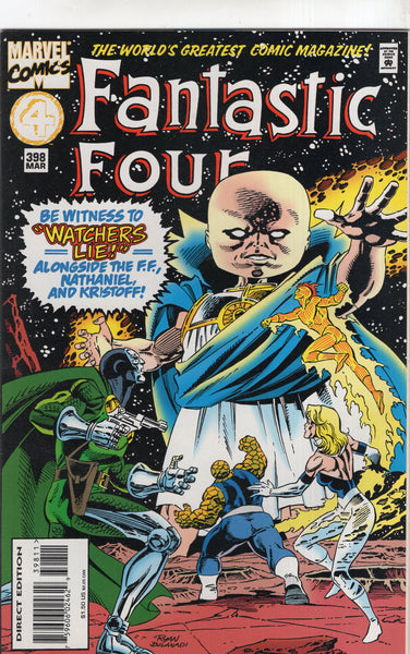 Fantastic Four #398 HTF Standard Cover VFNM