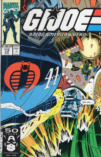 G.I. Joe #115 A Real American Hero FN