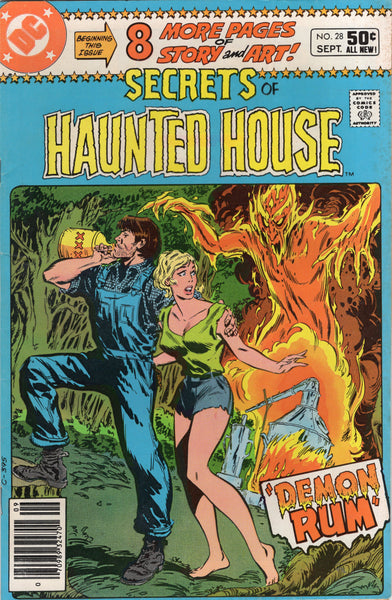Secrets Of Haunted House #28 "Demon Rum" Bronze Age Horror VGFN