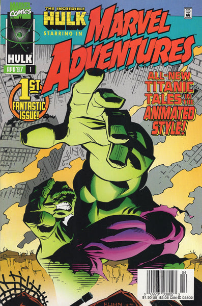 Marvel Adventures #1 News Stand Variant VFNM