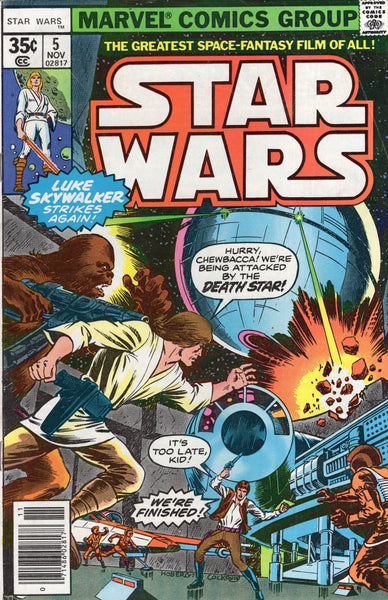 Star Wars #5 Original Bronze Age Issue FN
