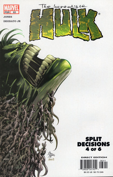 Incredible Hulk #63 Split Decisions VF