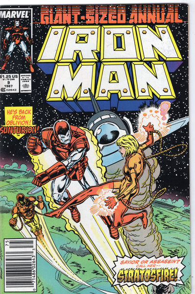 Iron Man Annual #9 Sunturion Is Back! News Stand Variant VF-