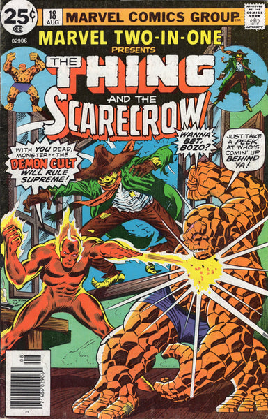 Marvel Two-In-One The Thing And Scarecrow Bronze Age Classic FN