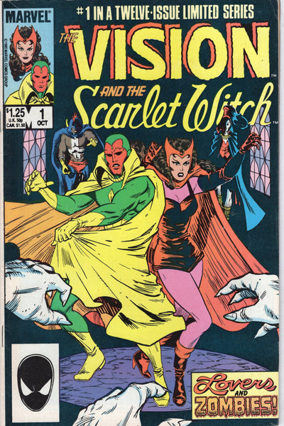 Vision And The Scarlet Witch #1 Lovers And Zombies! Mini-Series VGFN