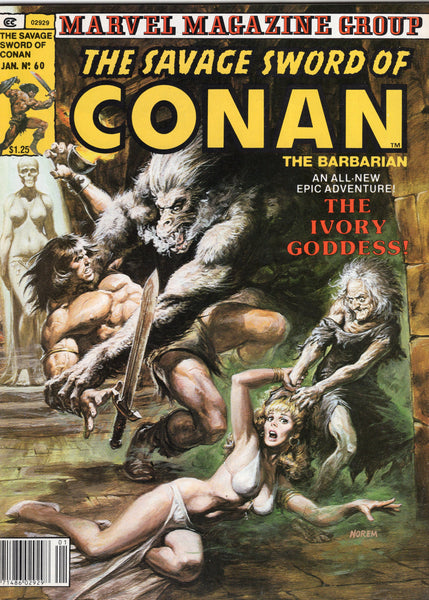 Savage Sword of Conan #60 FN