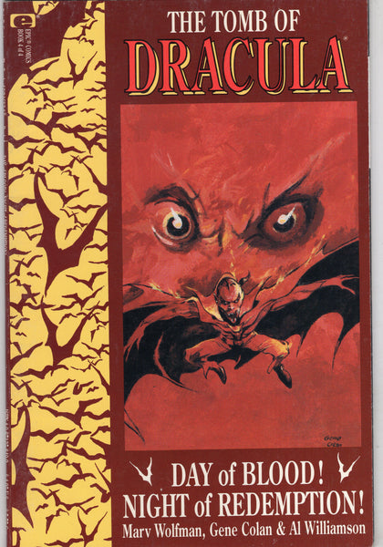 Tomb Of Dracula #4 of 4 Day Of Blood! Colan Williamson Art Prestige Format FBN