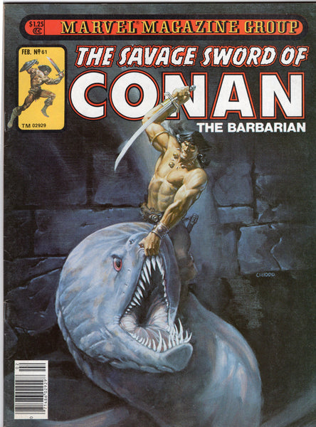 Savage Sword of Conan #61 FN