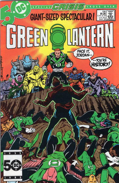 Green Lantern #198 Giant-Sized Spectacular Crisis Crossover VF