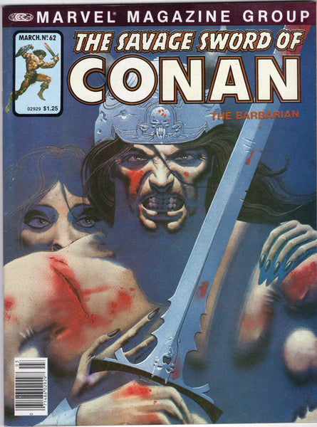 Savage Sword of Conan #62 FN