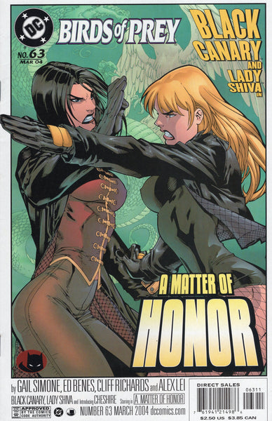 Birds Of Prey #63 A Matter Of Honor VF