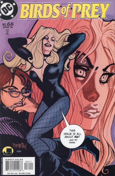 Birds Of Prey #66 It's All About Me... VFNM