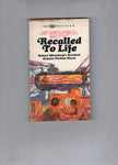 Robert Silverberg "Recalled To Life" Vintage Sci-Fi Paperback VG