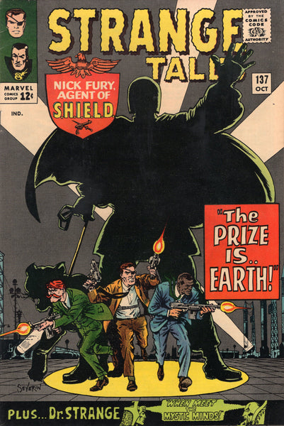 Strange Tales #137 Doctor Strange And Nick Fury "The Prize Is...Earth!" FN