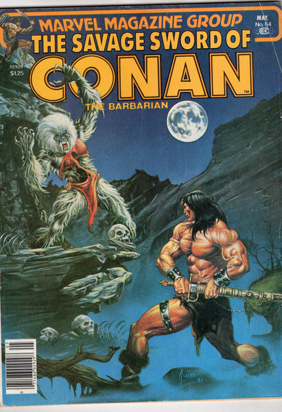 Savage Sword of Conan #64 VG