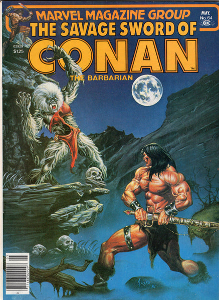 Savage Sword of Conan #64 FN