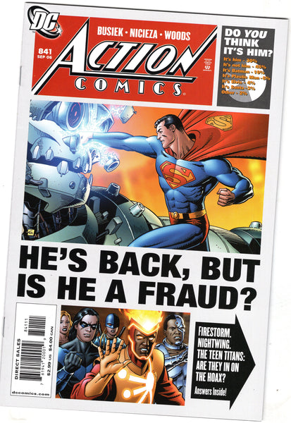 Action Comics #841 VFNM