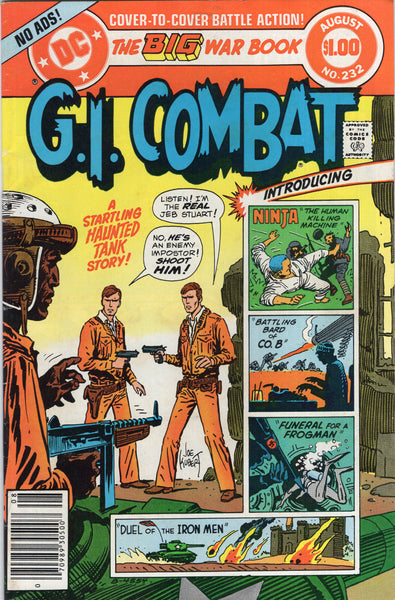 G.I. Combat #232 The Haunted Tank! Dollar Giant News Stand Variant FN