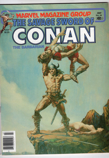Savage Sword of Conan #66 VG