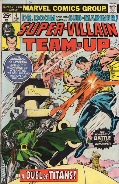 Super-Villain Team-Up #4 VG
