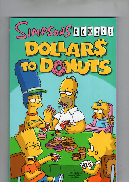 Simpsons Dollars To Donuts Trade Paperback First Edition FN