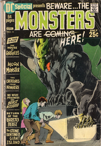 DC Special #11 Wrightson Monsters! Bronze Age Horror Reader Copy GD