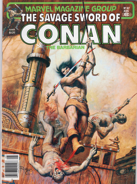 Savage Sword of Conan #67 VGFN