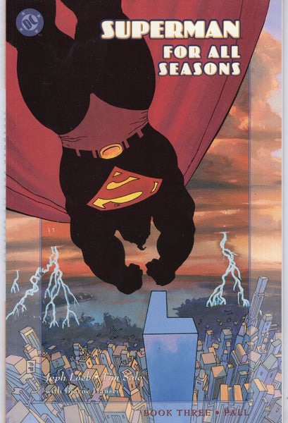 Superman For All Seasons Book #3 Fall! Loeb & Sale Prestige Format VF