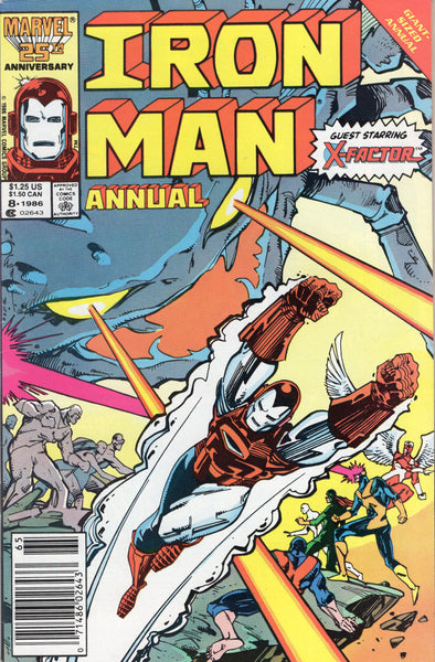 Iron Man Annual #8 News Stand Variant VFNM