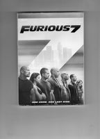 Furious 7 Sealed DVD (Fast 'n Furious) Paul Walkers last Furious Movie