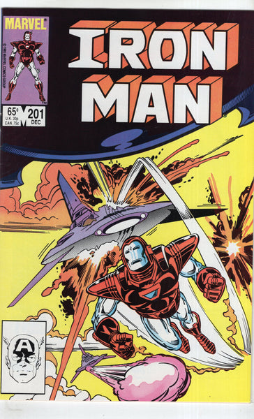 Iron Man #201 Sky Duel! VF