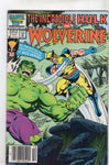 Incredible Hulk And Wolverine #1 First Print Origin Reprint 1986 News Stand Variant VG