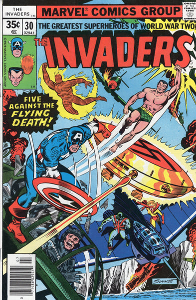 Invaders #30 VF