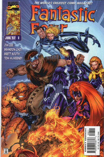 Fantastic Four Vol. 2 #8 "The Ties That Bind" & Inhumans VFNM