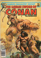 Savage Sword Of Conan #70 Dwellers In the Depths! News Stand Variant FVF