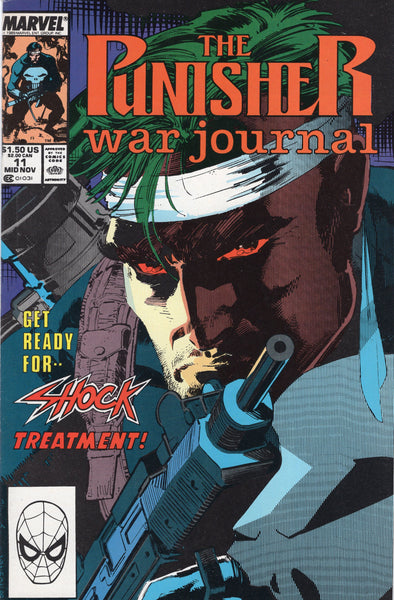 Punisher War Journal #11 Shock Treatment! VF